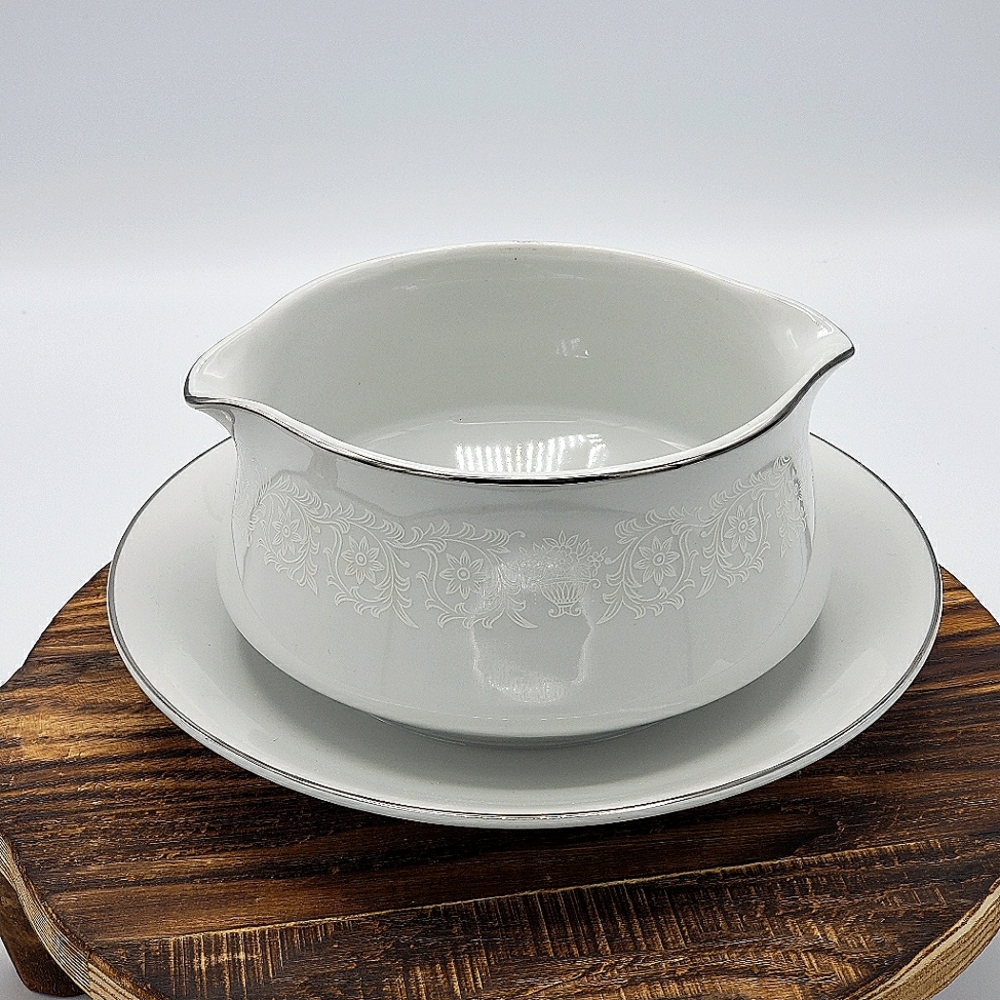 Vintage Crown Victoria gravy boat